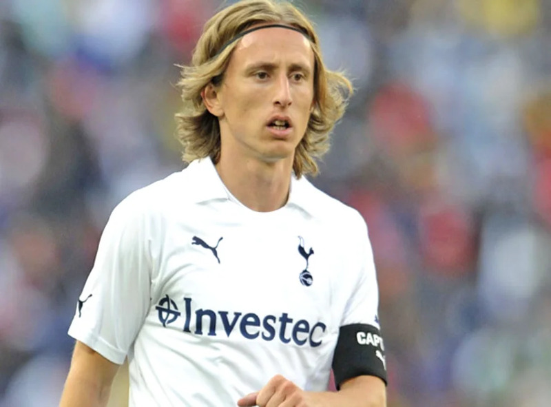 Luka Modric - Một trong những trụ cột của Tottenham lúc còn thi đấu ở Ngoại Hạng Anh